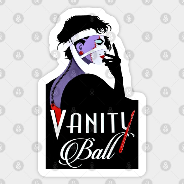 Vanity Ball Sticker by SoggyCheeseFry